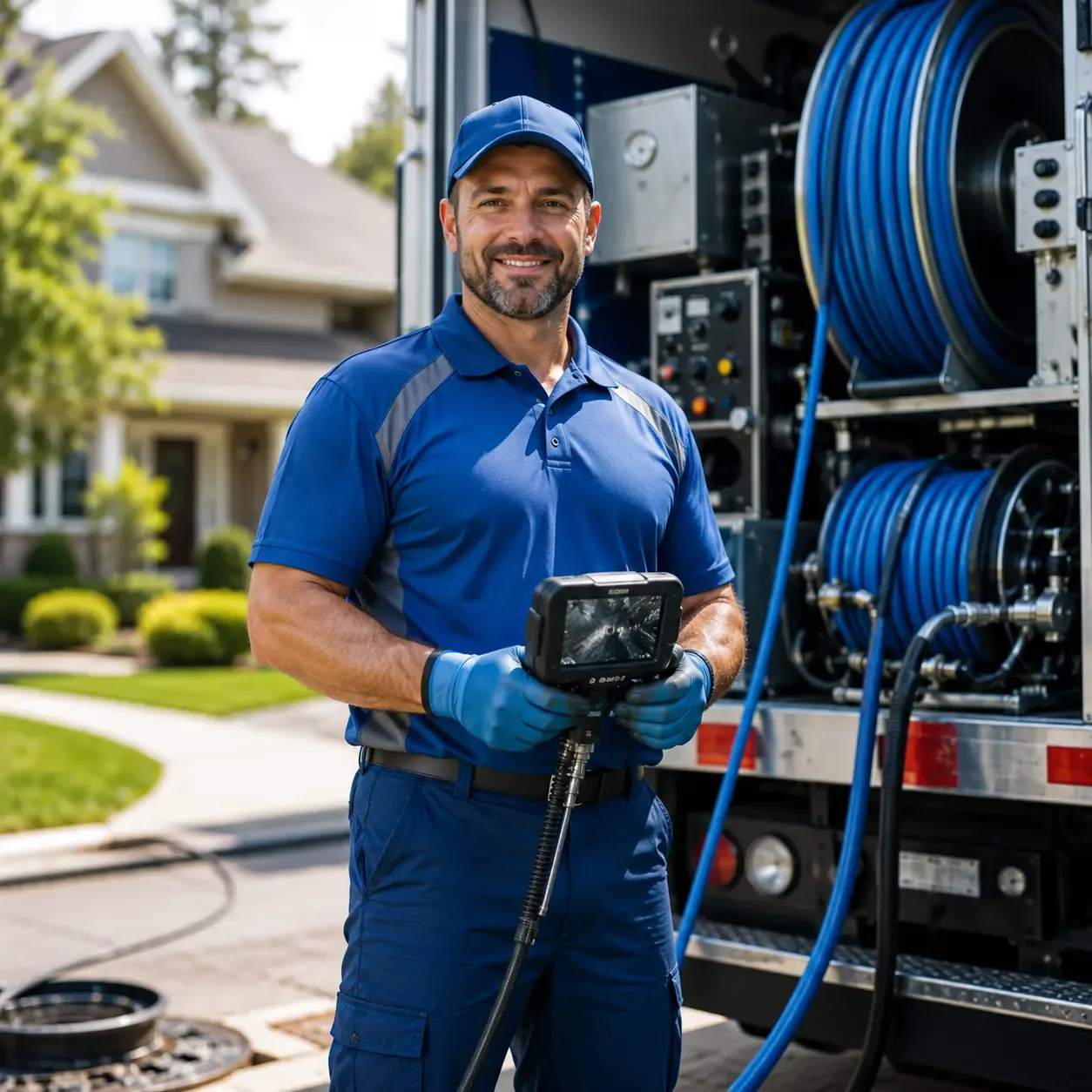 Local outdoor drain cleaning specialists in Hilmar, CA